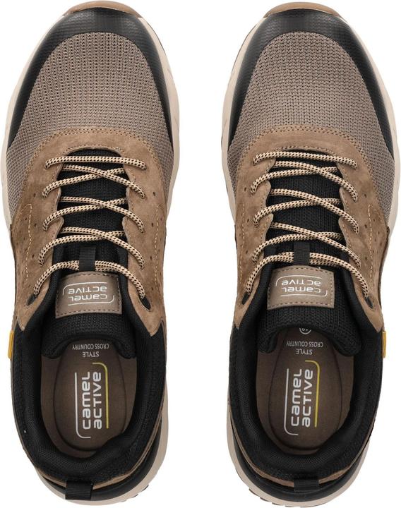 Produktbild Camel Active Sneaker pig nubuk/textile SCHLAMM/SCHWARZ (45)