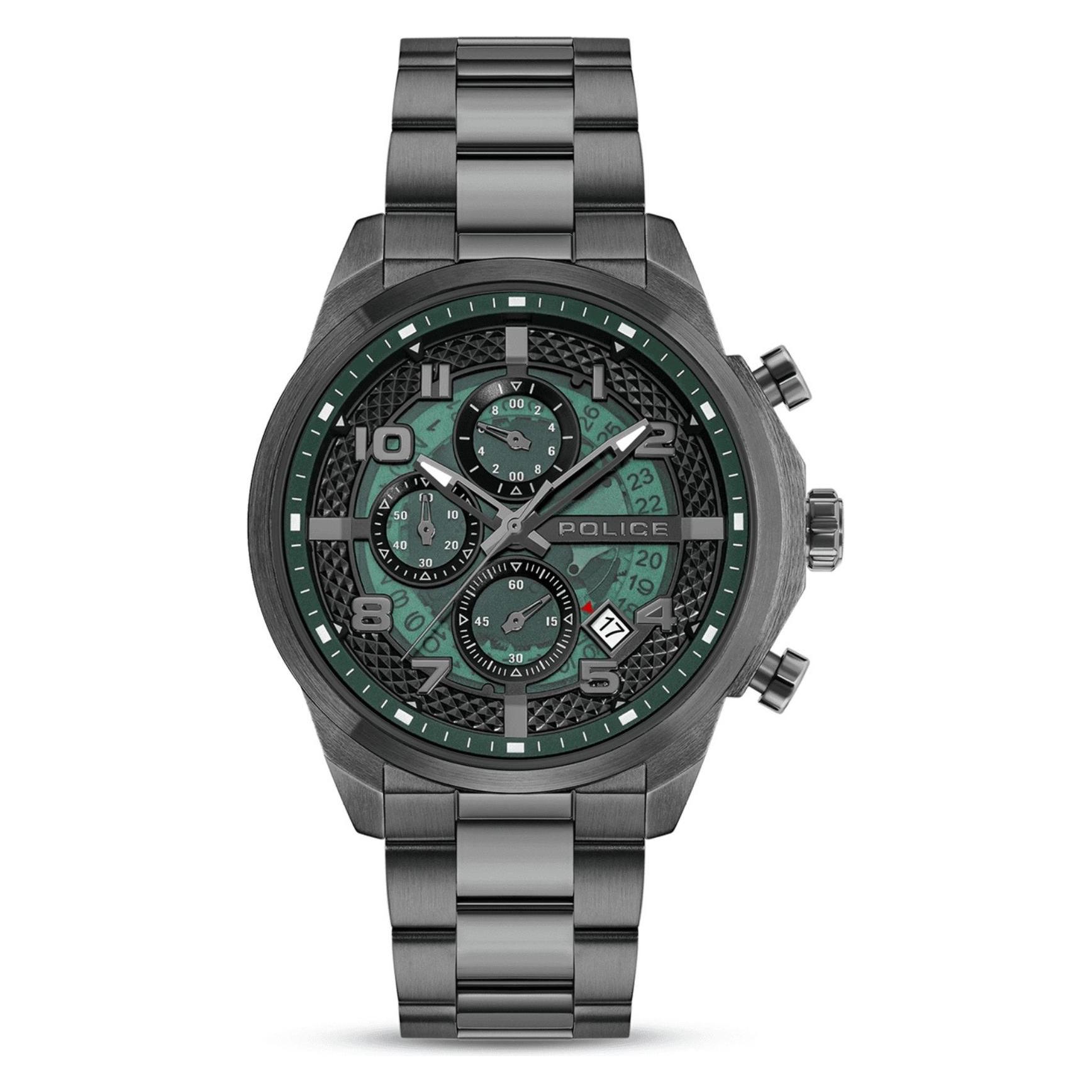 Police, Armbanduhr, Soul Uhr Für Herren, Schwarz, (Analoguhr)