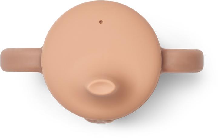 Actual product image Liewood Amelio drinking cup Giraffe Tuscany Rose