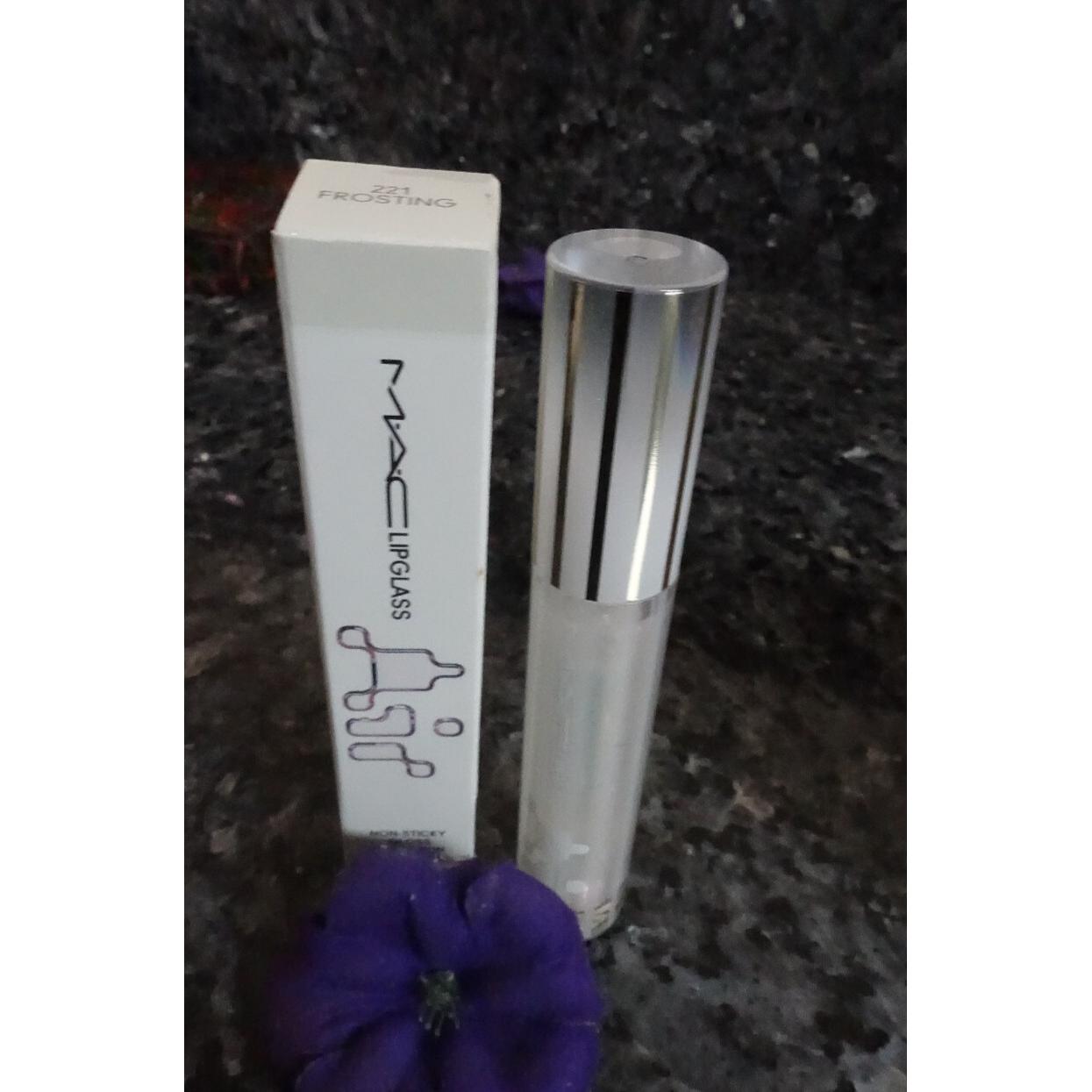 Mac Jeans Trasparente Rossetto + Lucidalabbra, Lipglass Air - Lipgloss - Frosting (Trasparente)