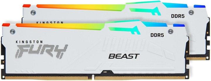 Image du produit Kingston 64GB DDR5 6000MT/S CL30 DIMM (2 x 32GB, 6000 MHz, RAM DDR5, DIMM)