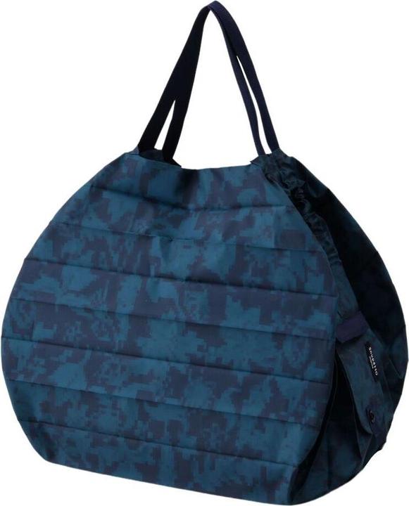 Shupatto Compact Bag "Mountain View" Deep Forrest, - M - Faltbare Tasche One-Pull (patentiert)
