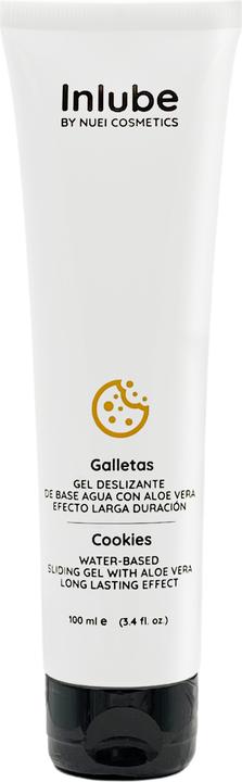 Actual product image Nuei INLUBE Cookies water based sliding gel (100 ml)