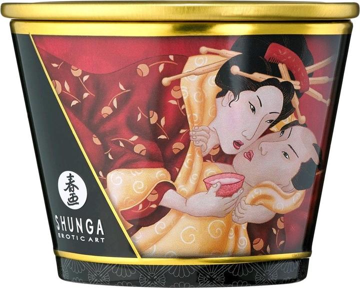 Produktbild Shunga Massagekerze Erdbeerwein (170 ml)