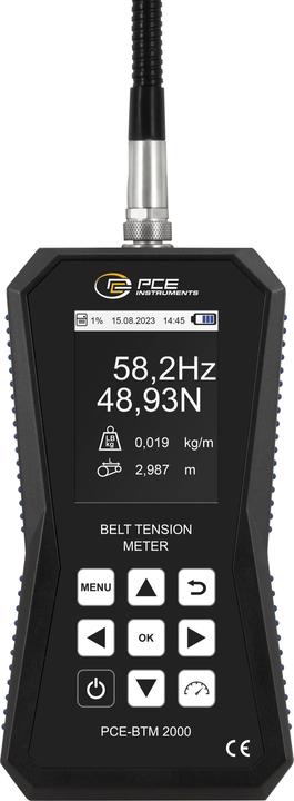 Actual product image PCE Instruments PCE-BTM 2000A Force Tester 10 - 900 N factory standard (without certification) (Force measuring device)