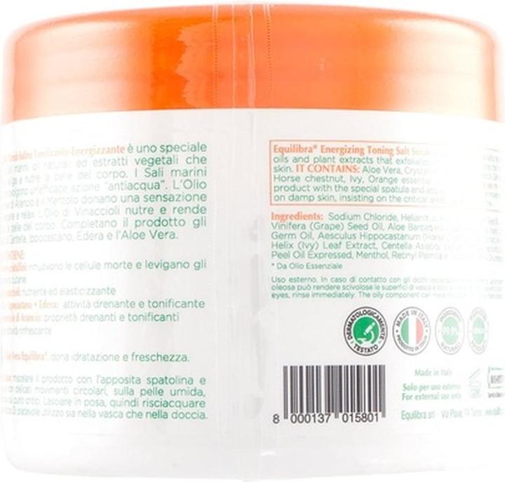 Produktbild Equilibra Scrub Salino Toning And Energizing Salt Scrub 600Ml (600 ml)