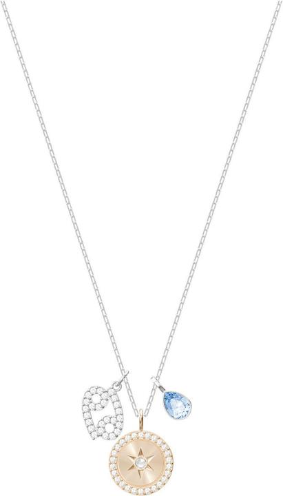 Swarovski Zodiac Krebs Halskette (Edelstahl)