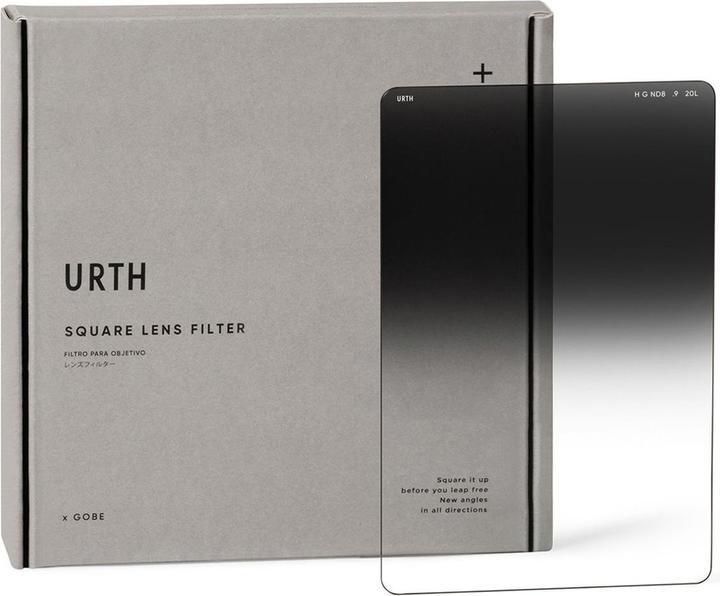 Produktbild Urth 100 x 150mm Hard Graduated ND8 (3 Stop) Filter (Plus+) (ND- / Grauverlauffilter, 100 mm)