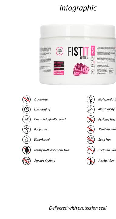Produktbild Pharmquests Fist IT - Butter - 500 ml (500 ml)