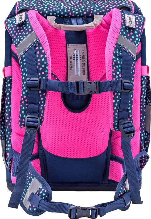Actual product image Belmil SMARTY school rucksack 5-piece set Amazing Polka Dot 2 (20 l)