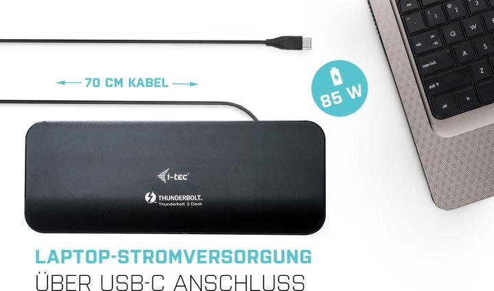 Immagine prodotto i-tec Thunderbolt 3 Dual Dock (Thunderbolt, 2 Porti)