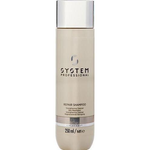 System Professional, Shampoo, Shampoo riparatore per capelli danneggiati (250 ml, Shampoo liquido)