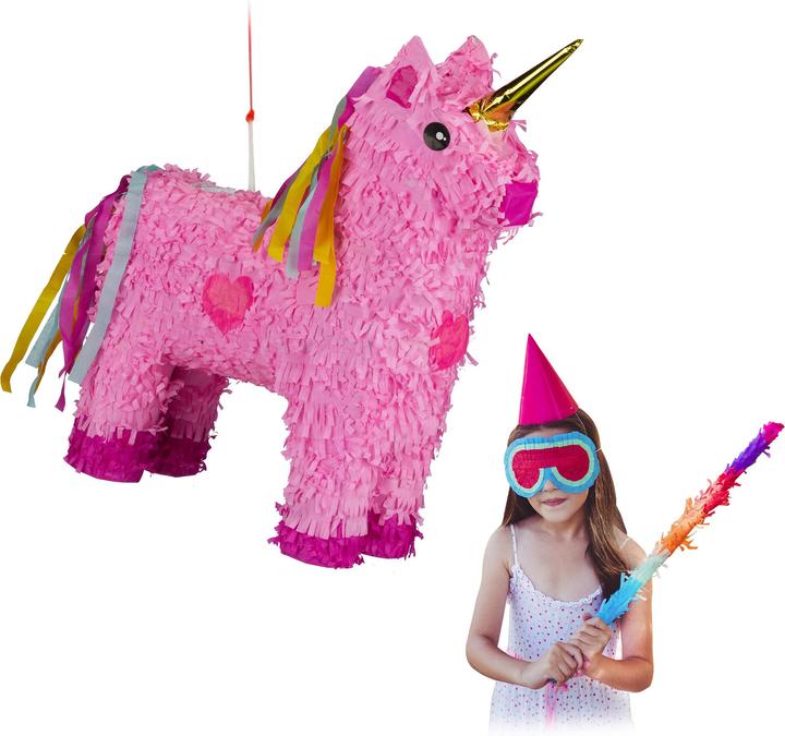 Image du produit Relaxdays Pinata licorne