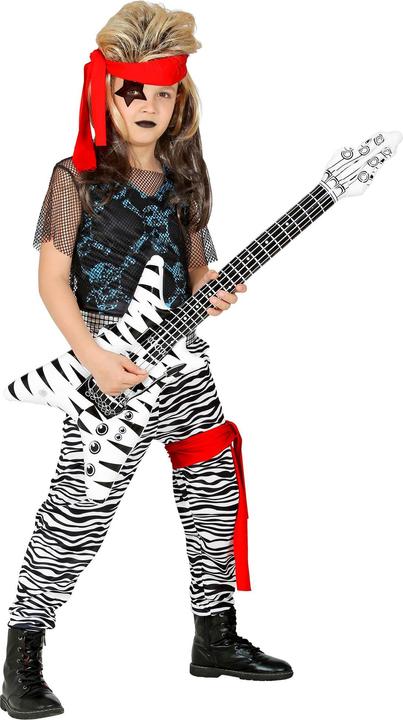 Widmann Costume de rock star des années 80 pour enfants