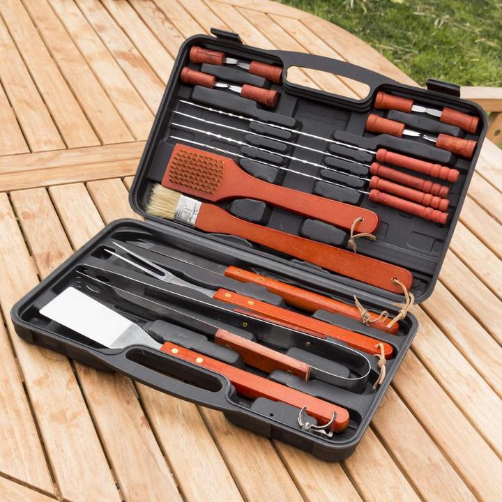 Produktbild InnovaGoods BBQ-Set, 18-teilig