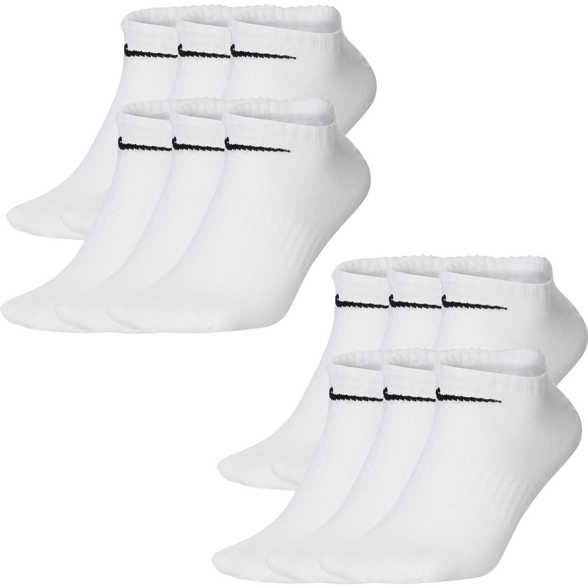 Nike, Herren, Socken, Socken Sportlich, Weiss, (6er Pack, One Size)