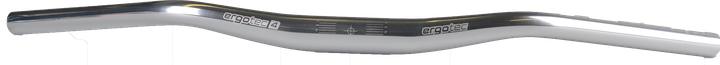 Ergotec Lenker LADY-TOWN / 31.8mm, 620mm, 30°, silber polish (31.80 mm)