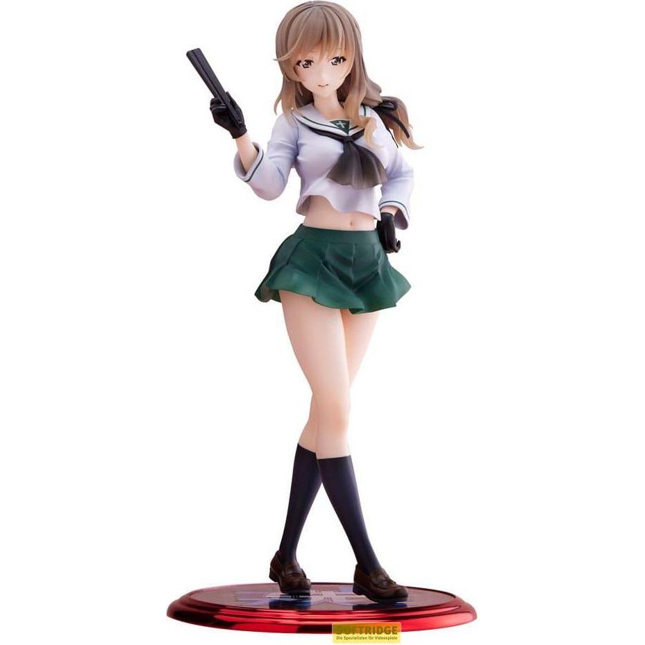 Wave Corporation Oarai Girls High PVC Statue 1/7 Chiyo Shimada 25 cm
