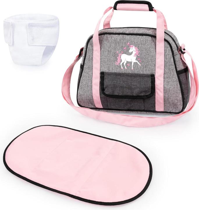 Produktbild Bayer nursery bag grey with unicorn (69033AB)