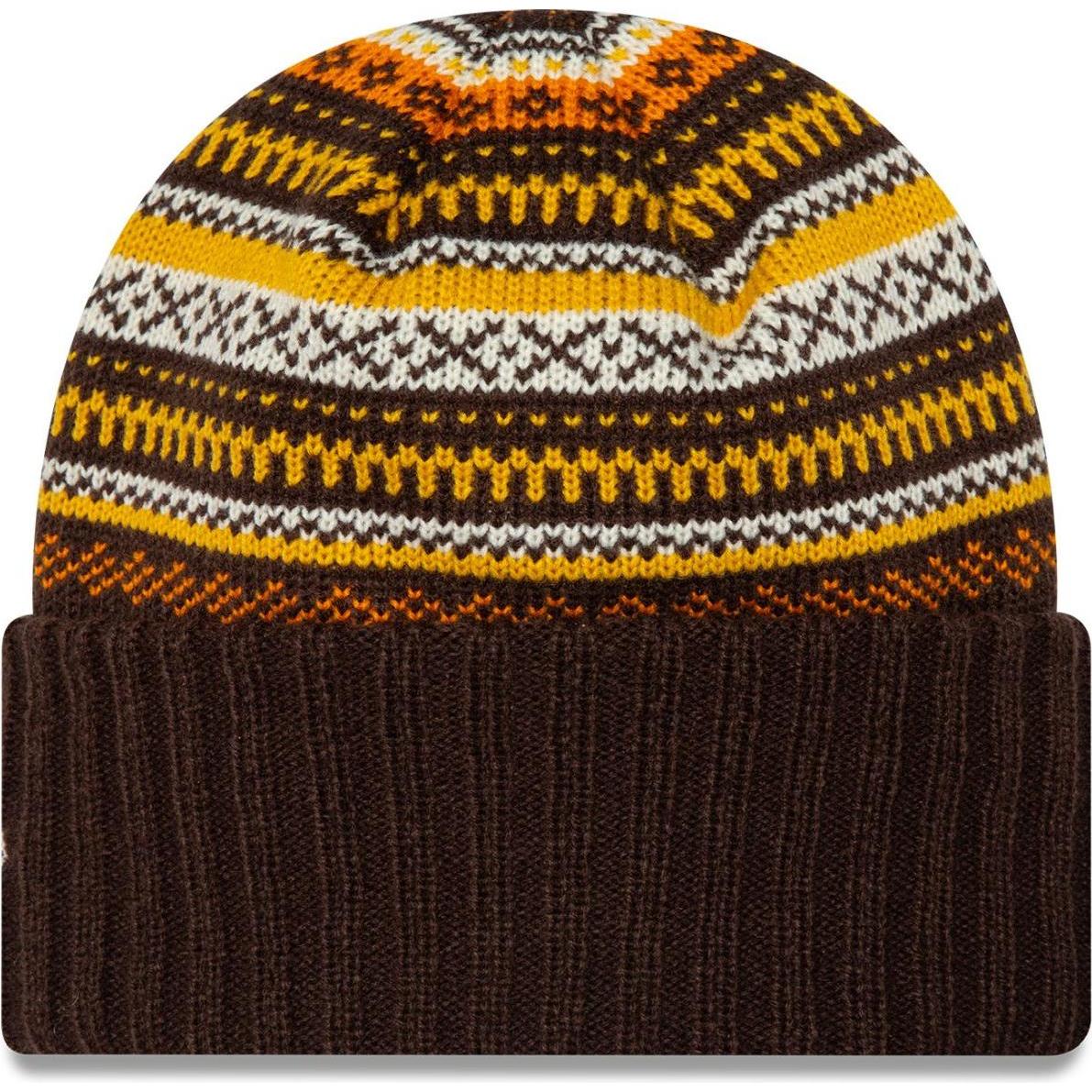 New Era, Damen, Mütze, Damen Wintermütze Fair Isle Braun / Multi, Braun