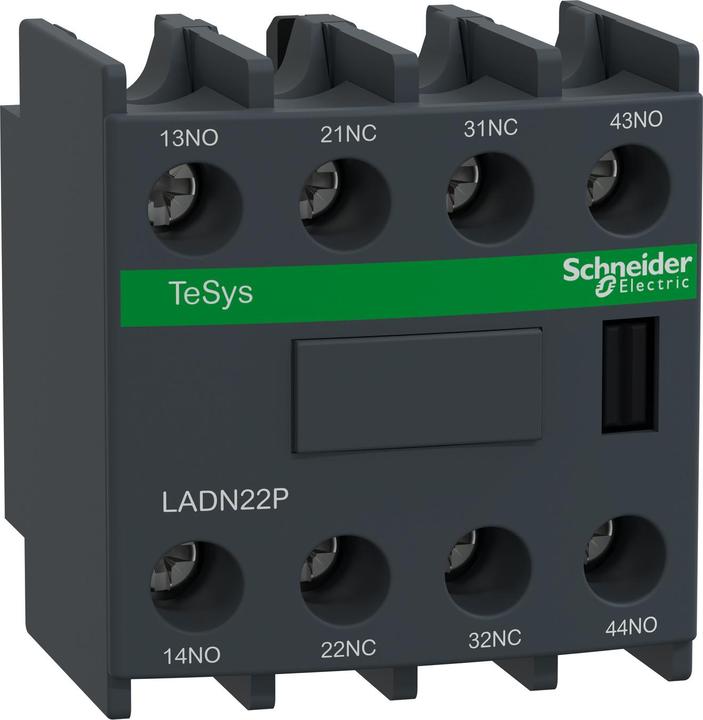 Actual product image Schneider Electric Auxiliary switch block, 2S 2Ö, LADN22P