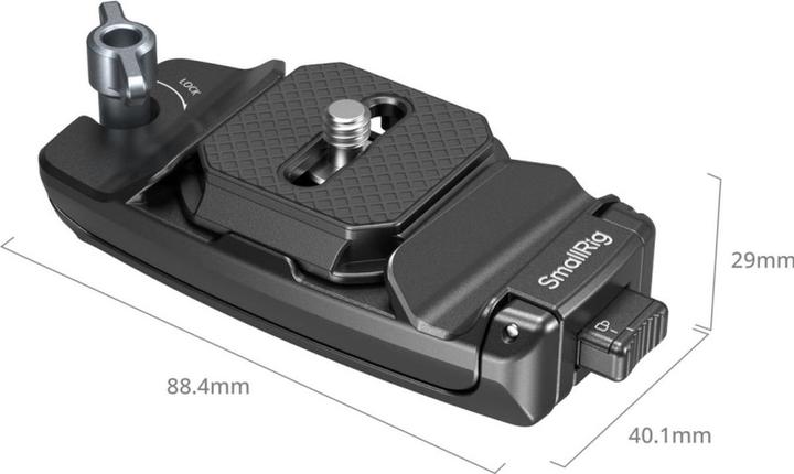 Produktbild SmallRig Camera Clip mit Schnellwechselplatten-Montagesatz