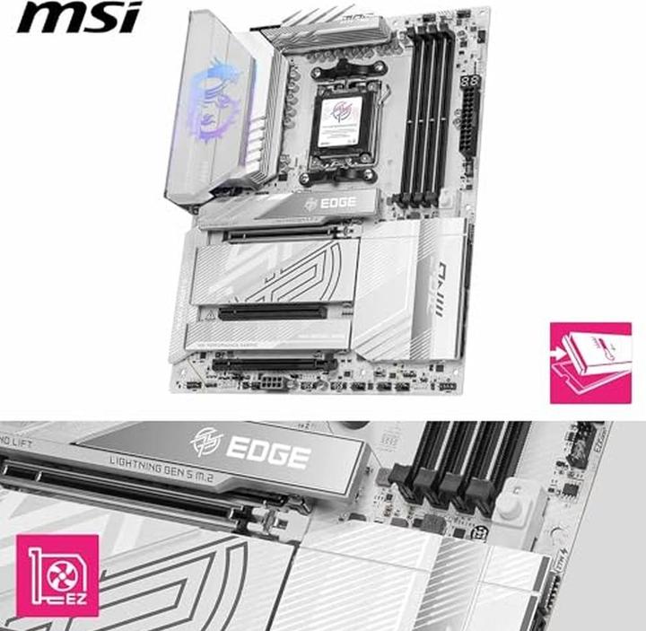 Produktbild MSI MPG X870E EDGE TI WiFi (AM5, AMD X870E, ATX)