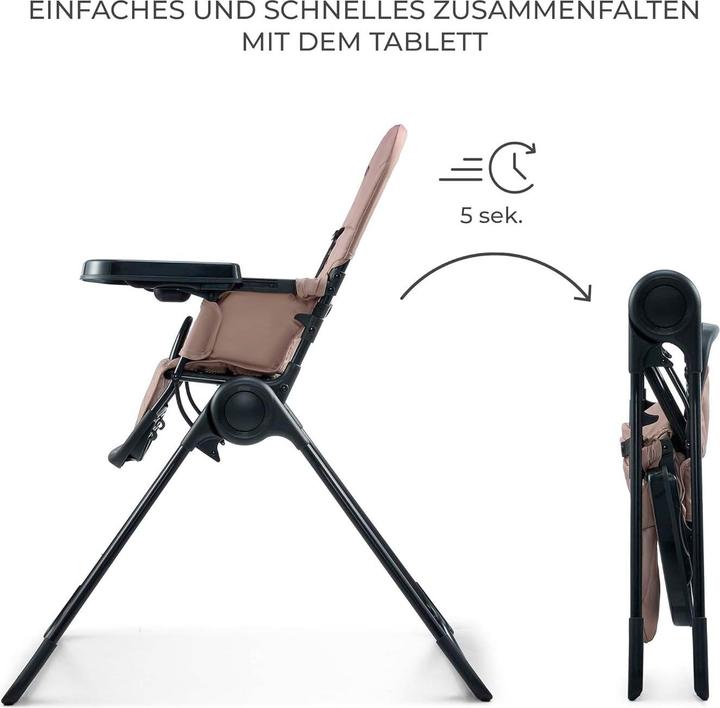 Actual product image KinderKraft high chair BINCI beige (Highchair)