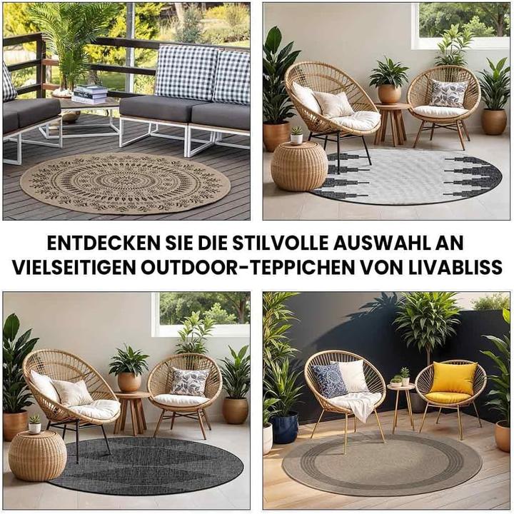 Produktbild Livabliss Braga Rundteppich
