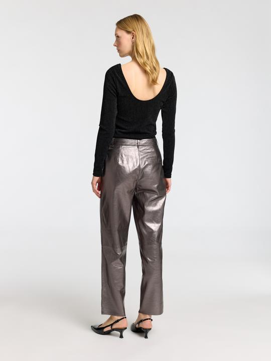 Produktbild Selected Femme Glitzer Oberteil mit langen Ärmeln (XXL)