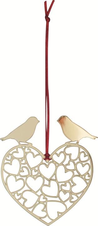 Actual product image Hang Deco Lovebirds Gold