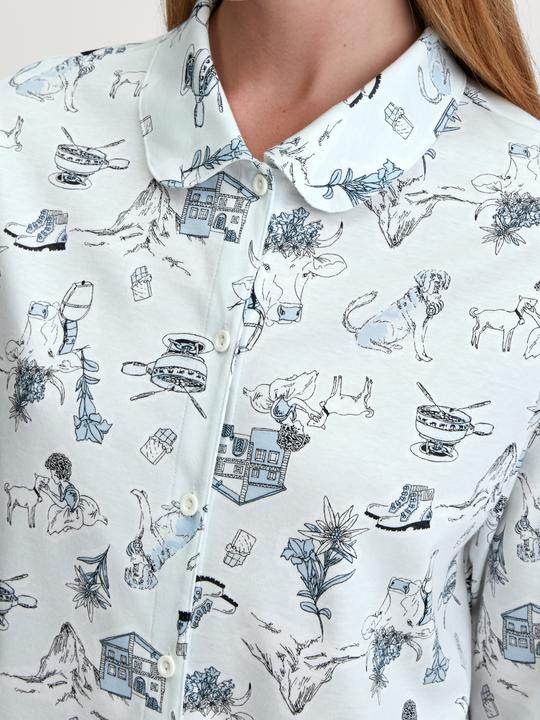 Image du produit Calida Swiss Resort Pyjama, durchgeknöpft (48, 50)