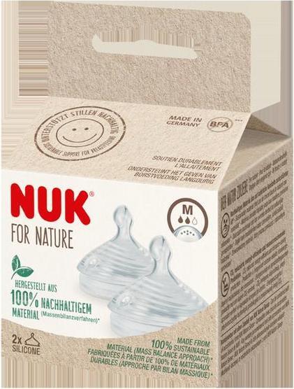 NUK Trinksauger For Nature Silikon M