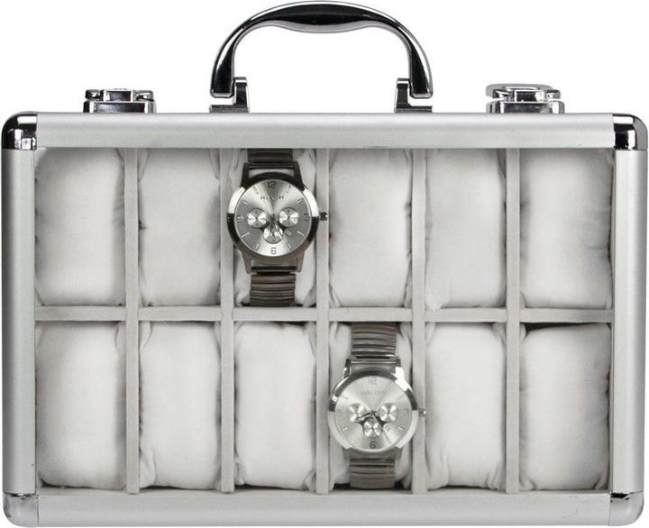 Immagine prodotto Schwäbische Albumfabrik Cassa dell'orologio Alluminio Velours Bianco