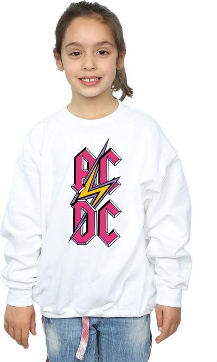 Actual product image AC/DC Girls Vertical Logo Sweatshirt (104)