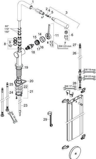 Produktbild hansgrohe Talis M54 Einhebel-Küchenmischer 270 (edelstahl finish)