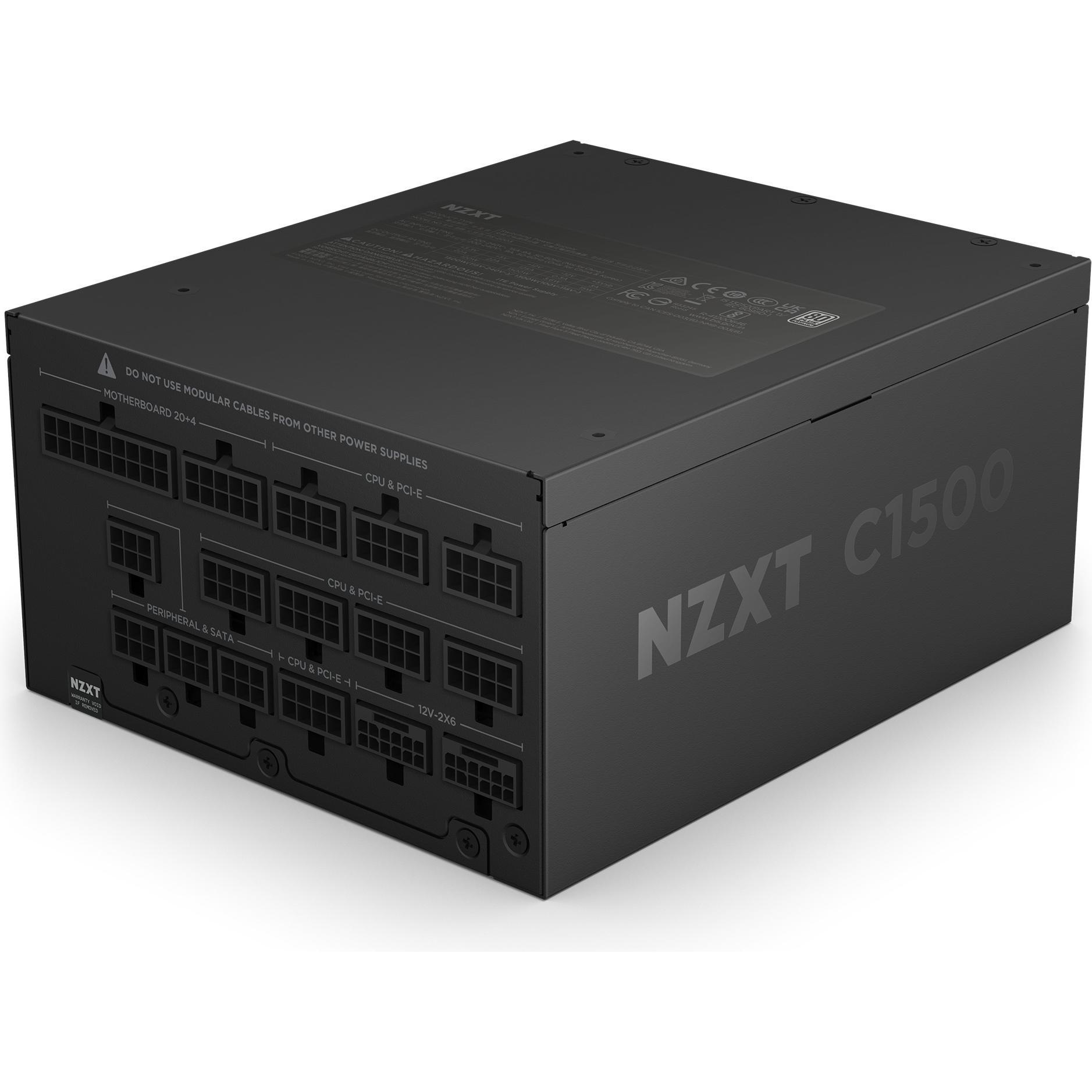 NZXT C1500 (1500 W), PC Netzteil, Schwarz
