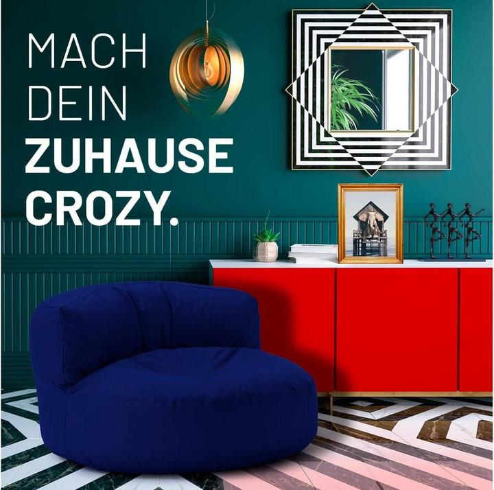 Image du produit Lumaland Sitzsack Lounge 30 L, Dunkelblau