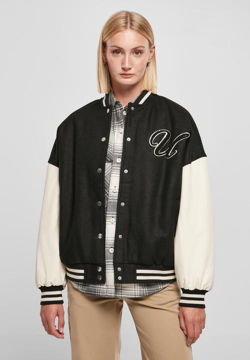 Immagine prodotto Urban Classics Ladies Oversized Big U College Jacket (XXL)