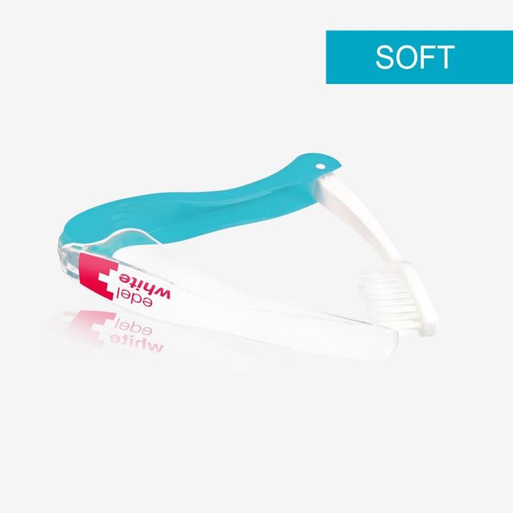 Actual product image Edel + White Reisezahnbürste Soft (Extra soft, 1 x)