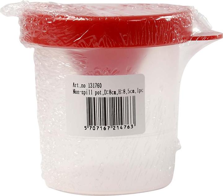 Produktbild Creativ Company Wasserbecher Rot/Semitransparent