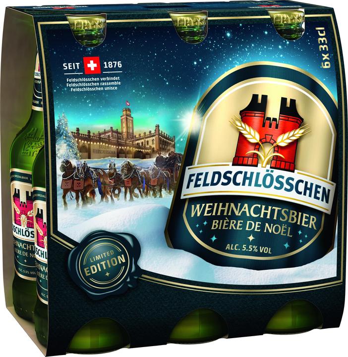 Feldschlösschen Christmas Beer Märzen Beer (6 x 33 cl)