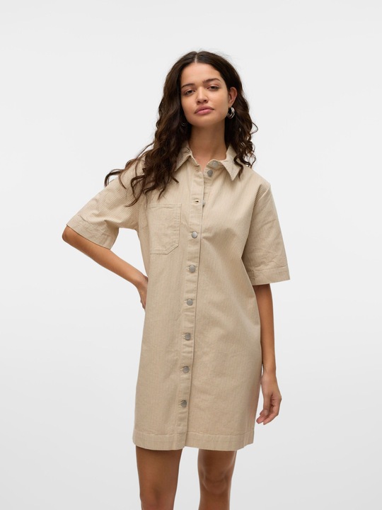 Produktbild Vero Moda VMZELLA Kurzes Kleid Jeanskleid (XS)