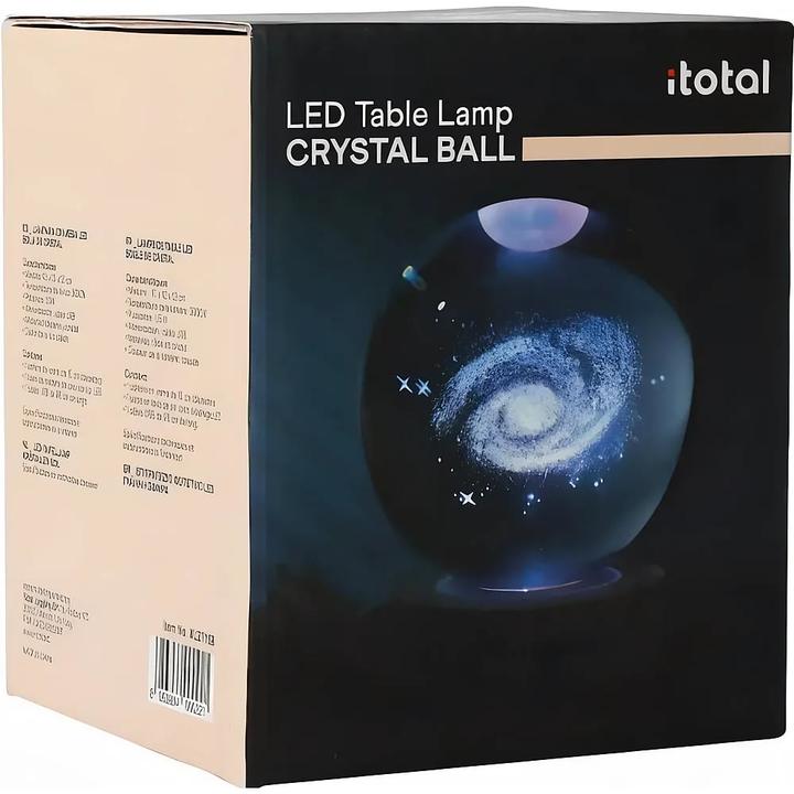 Image du produit i-Total Lampe Boule de verre petite Galaxie