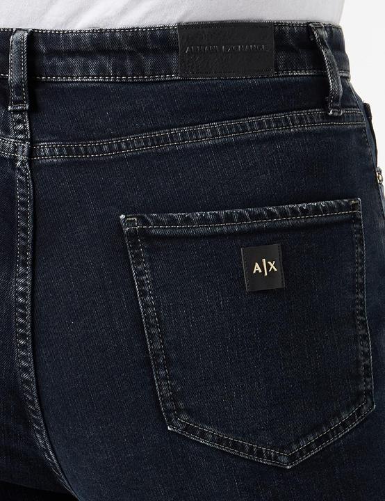 Actual product image Armani Exchange Girlfriend Back Patch Logo Jeans (XS)