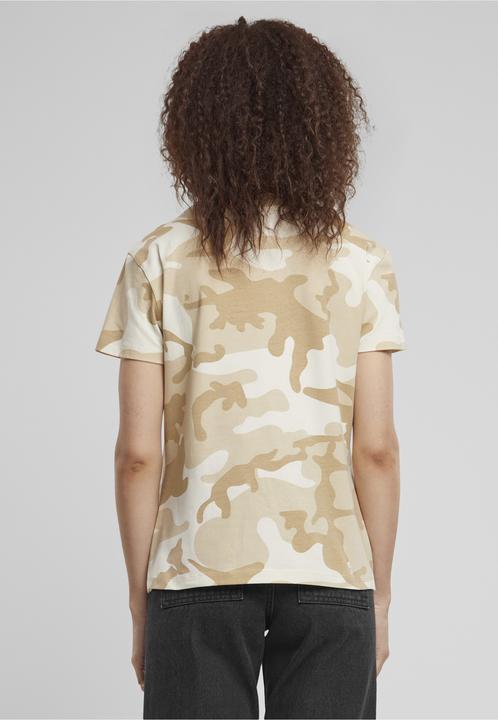 Produktbild Urban Classics Ladies Camo Regular Tee - 166869 (S)
