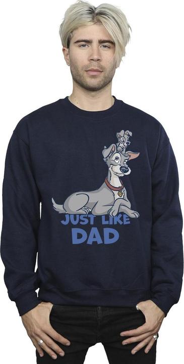 Produktbild Disney Lady And The Tramp Just Like Dad Sweatshirt (M)