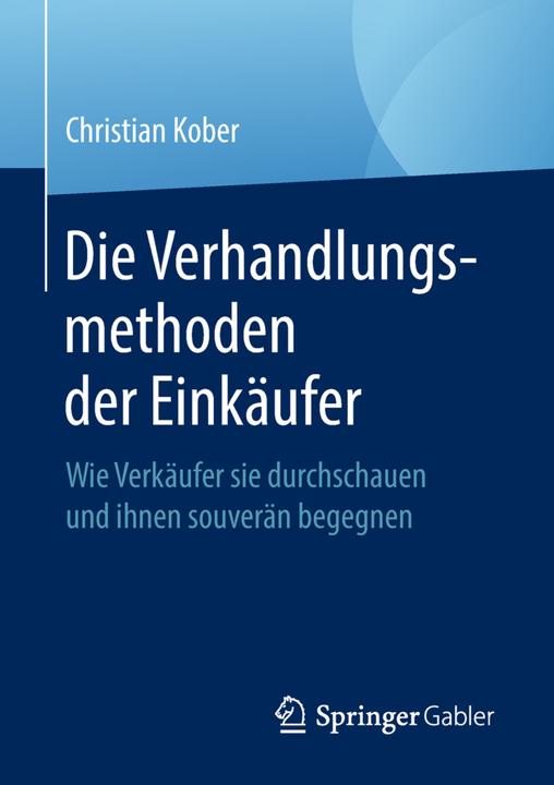 Actual product image Die Verhandlungsmethoden der Einkäufer (Dutch, Christian Kober, 2018)
