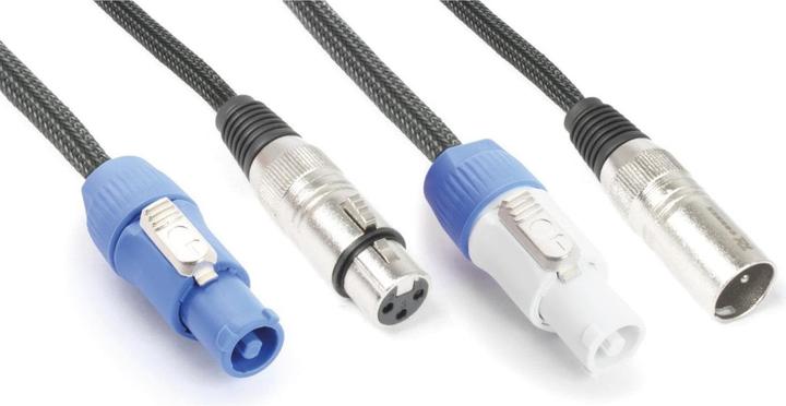 Actual product image PD Connex CX06-2 Powercon - XLR 3 pole, female 2 m (2 m, XLR Cables)