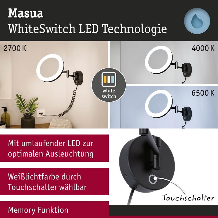 Actual product image Paulmann Make-up mirror Masua